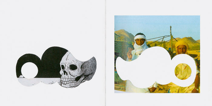 Muhanned Cader, Untitled, collage notebook, 2008