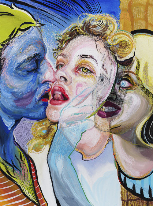 Natalie Frank, The Blue Bird I - L'Oiseau Bleu, 2017-2019