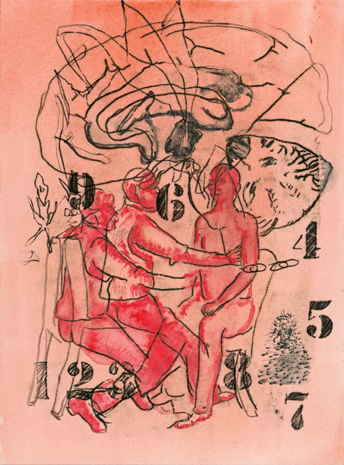 Nalini Malani, Exile - Dreams - Longing, 2020, 2021