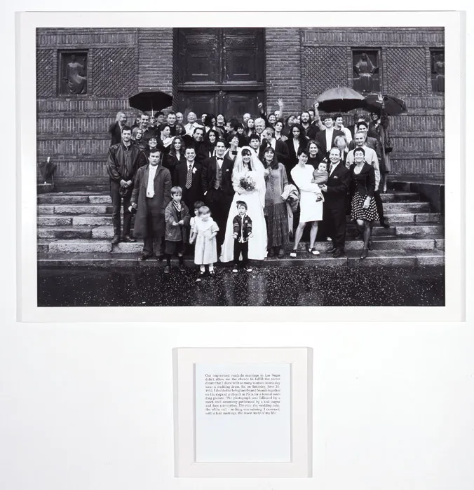 Sophie Calle, The Fake Marriage (from the series 'Les Autobiographies'), 1992