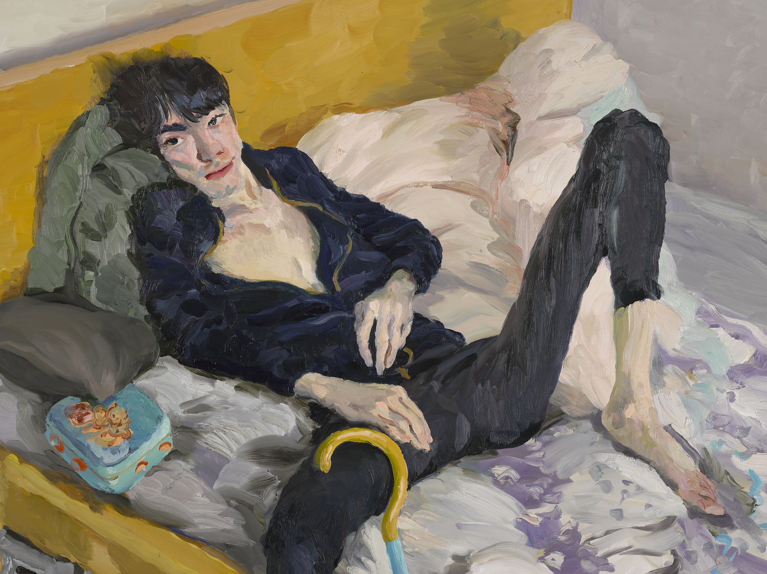 Liu Xiaodong, Isaac with his walking stick in the shape of ?, 2018