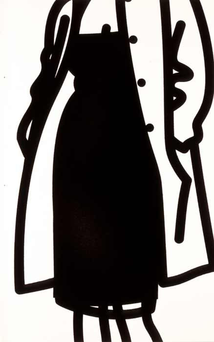 Julian Opie, This is Monique (flocking no. 47), 2004