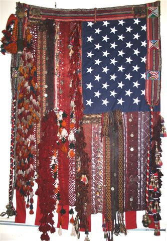 Sara Rahbar, Flag No. 37, The Wind Will Carry Us Home, 2008