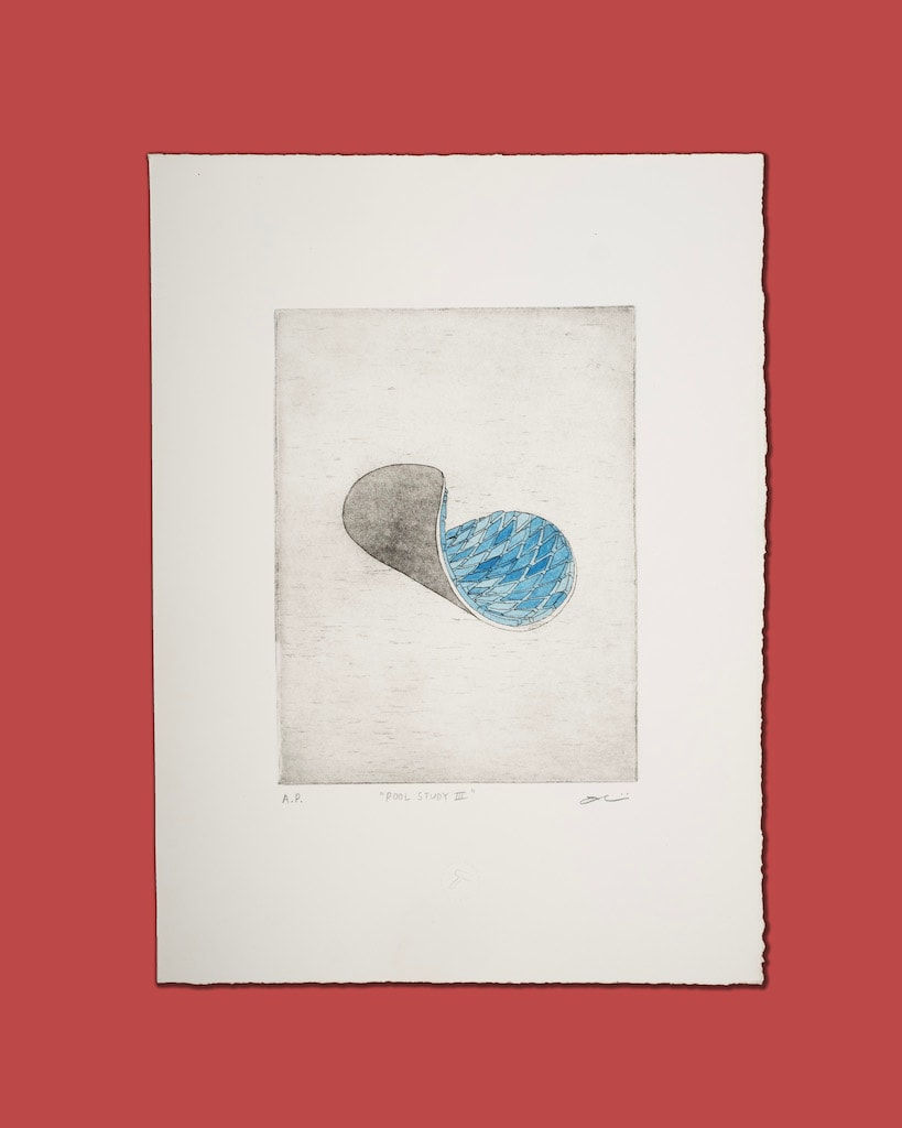 Aslı Özdoyuran, Havuza dair eskizler (III)* / Pool Study (III)*, 2024