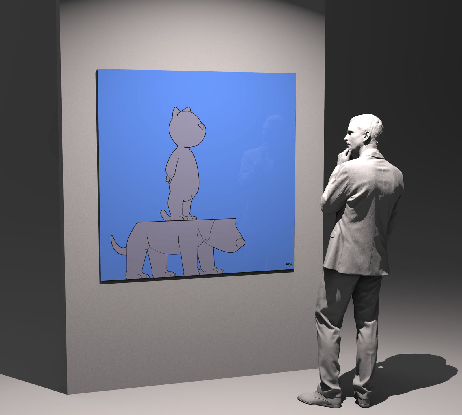 Erdil Yaşaroğlu, Kedi Şehri/Cat City, 2019