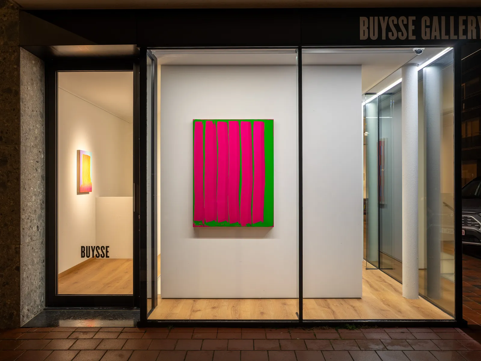 Peter Krauskopf, KEIN TITEL, 2021–2026, Oil on canvas, 120 × 90 × 3 cm, 47 1/4 × 35 3/8 × 1 1/8 in. Image courtesy of Buysse Gallery. © Peter Krauskopf. All rights reserved.