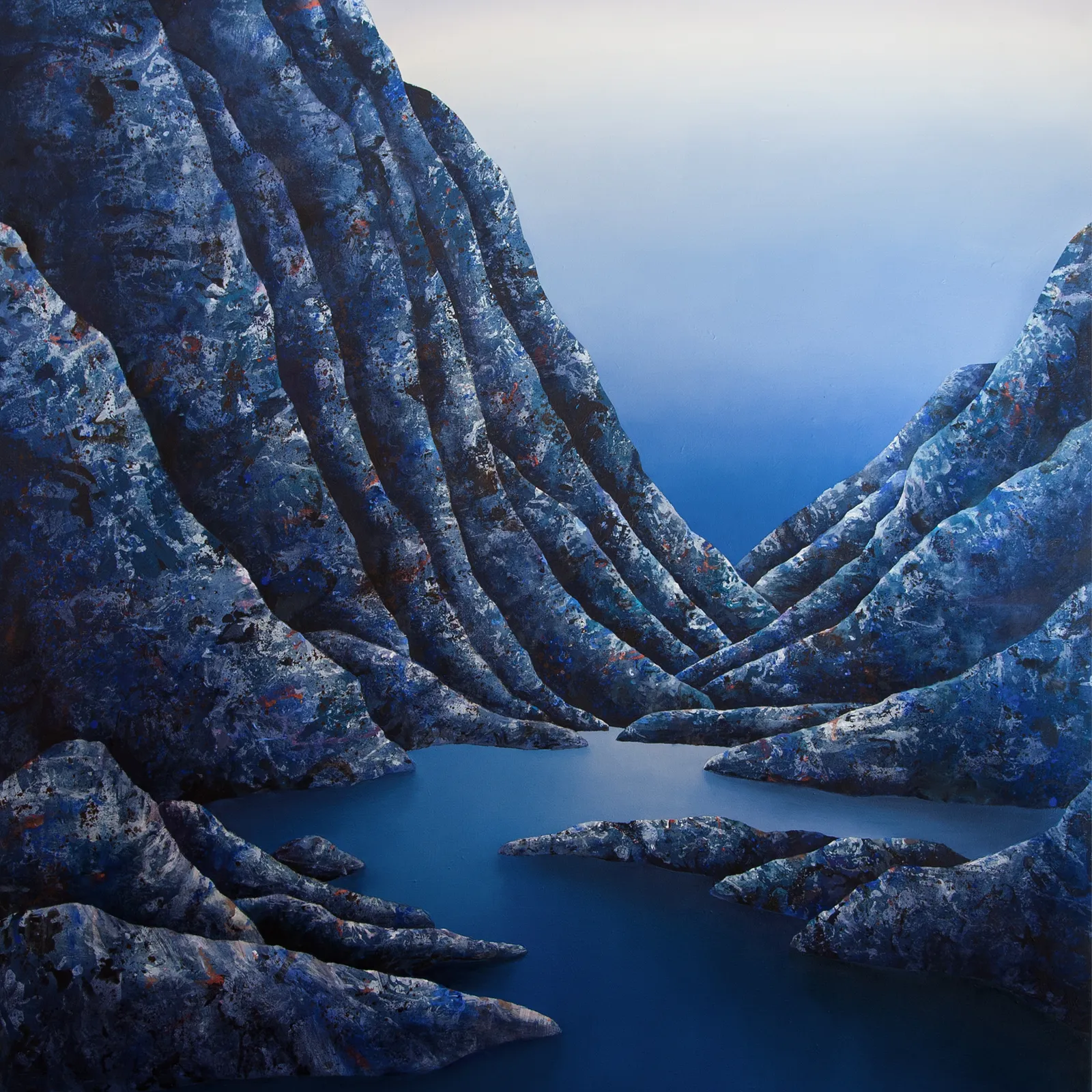 Silvia Giordani (b. 1992) After Dark, 2026 Acrylic and oil on canvas 120 × 160 × 3 cm 47 1/4 × 63 × 1 1/8 in Image courtesy of Buysse Gallery. © Silvia Giordani. All rights reserved.