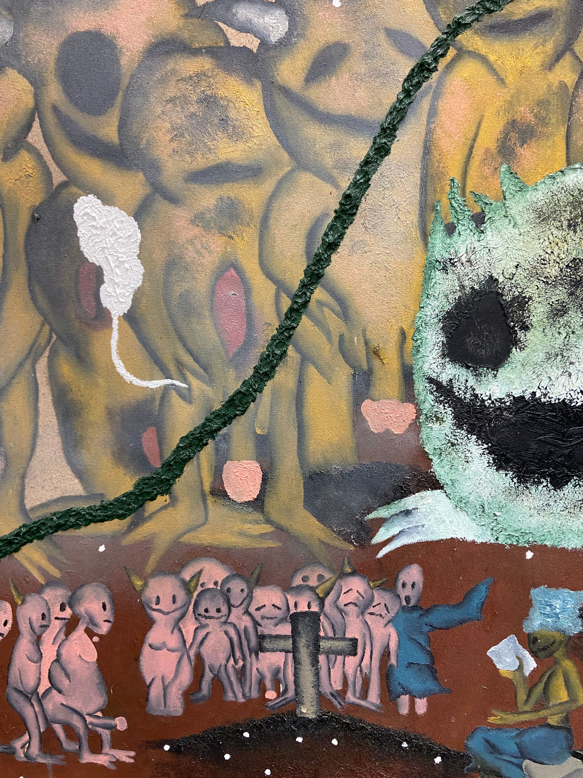 Merveille Kelekele Kelekele, Merveille est mort, nous avons commencé son deuil demain. Ses créatures, ses âmes soeurs, âmes jumelles, amours, amourettes viennent chanter son nom. Ses amis, ses ennemis, ses frères, ses soeurs, son père, sa mère également. Lucifer, Jésus, Bouddha, Allah, Mamiwata, Shiva, Soma, Sûrya, Zeus crient son nom ! Les ancêtres dansent et chantent : Belle misérable, Merveille..Belle misérable garçon.. Le monde ne tourne plus, la terre est devenue carrée, pas ronde, ni plate. Vie et Mort pleurent. Belle misérable vie, Merveille est mort, nous avons commencé son deuil demain..., 2024