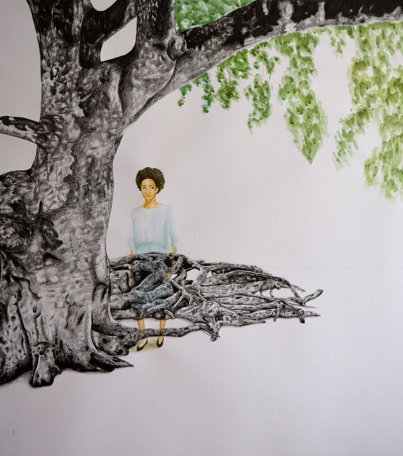 Laura Tolen, In my mother's clothes, 2023