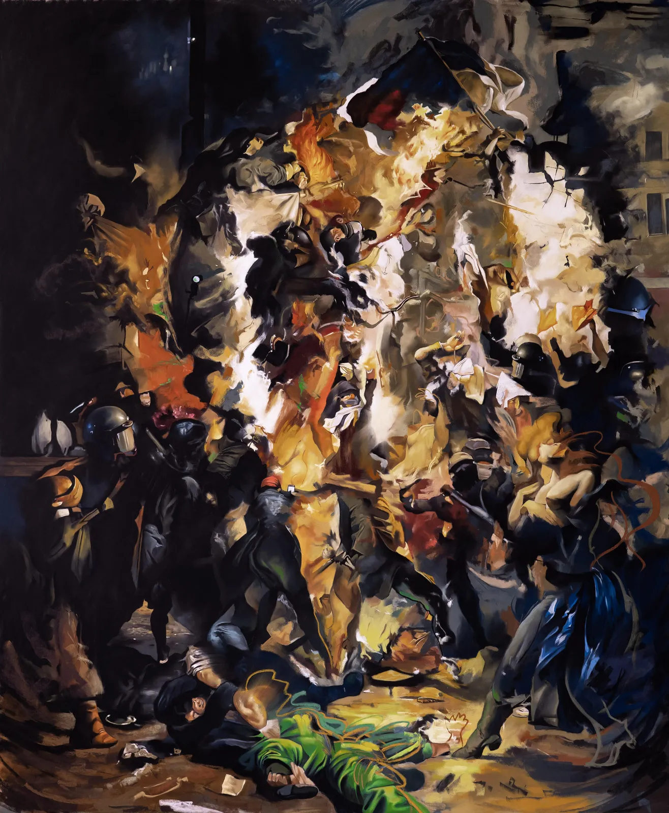 Tudi Deligne, Not the serene part of the night, 2025