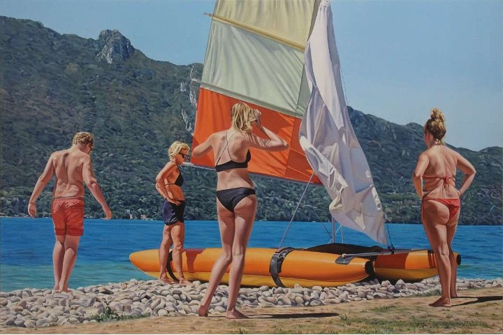 Adrien Belgrand, Plage du Lido, 2019