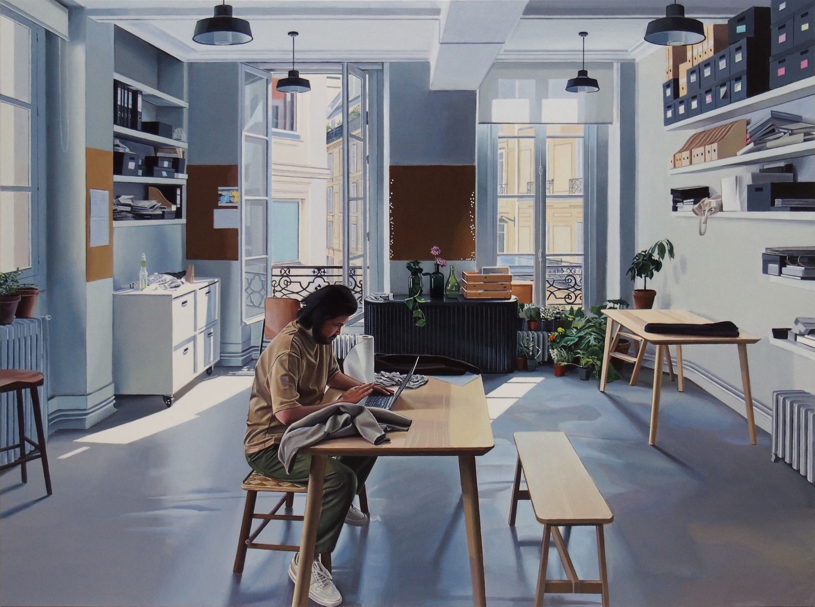 Adrien Belgrand, L’atelier, 2025