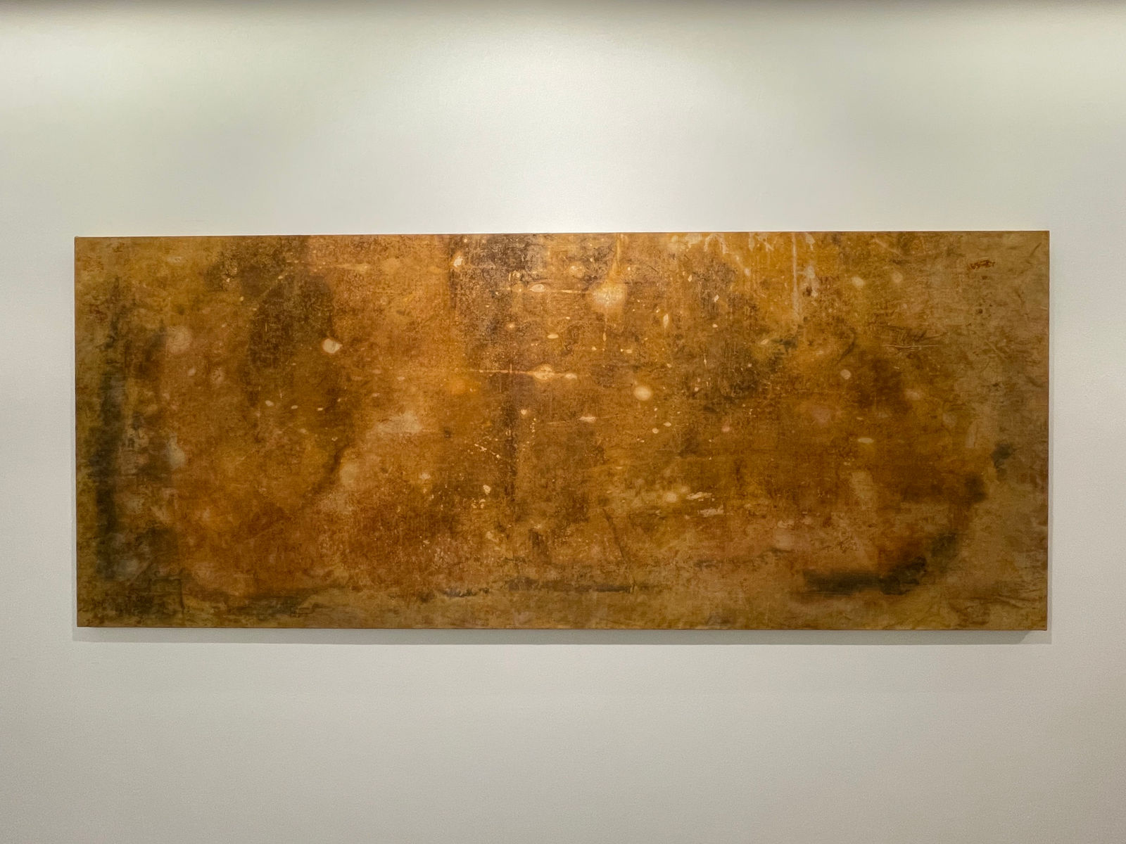 Untitled, Ballistic grade bulletproof Kevlar, rust, steel, fiberglass, resin