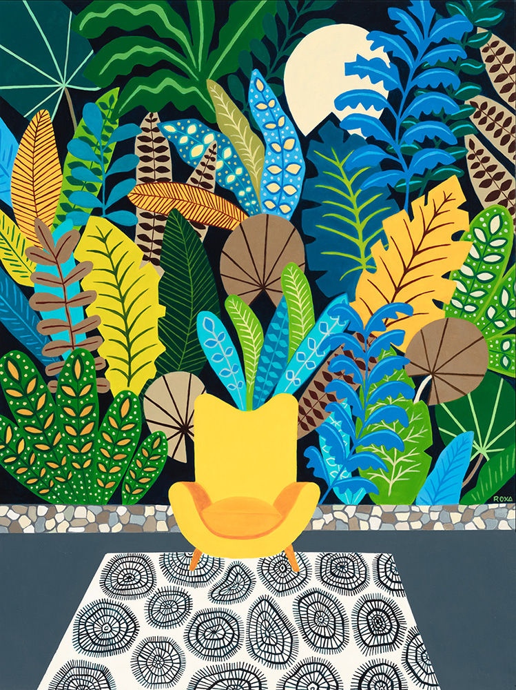 Contingency, 2021 Artwork is signed on the front Acrylic on canvas