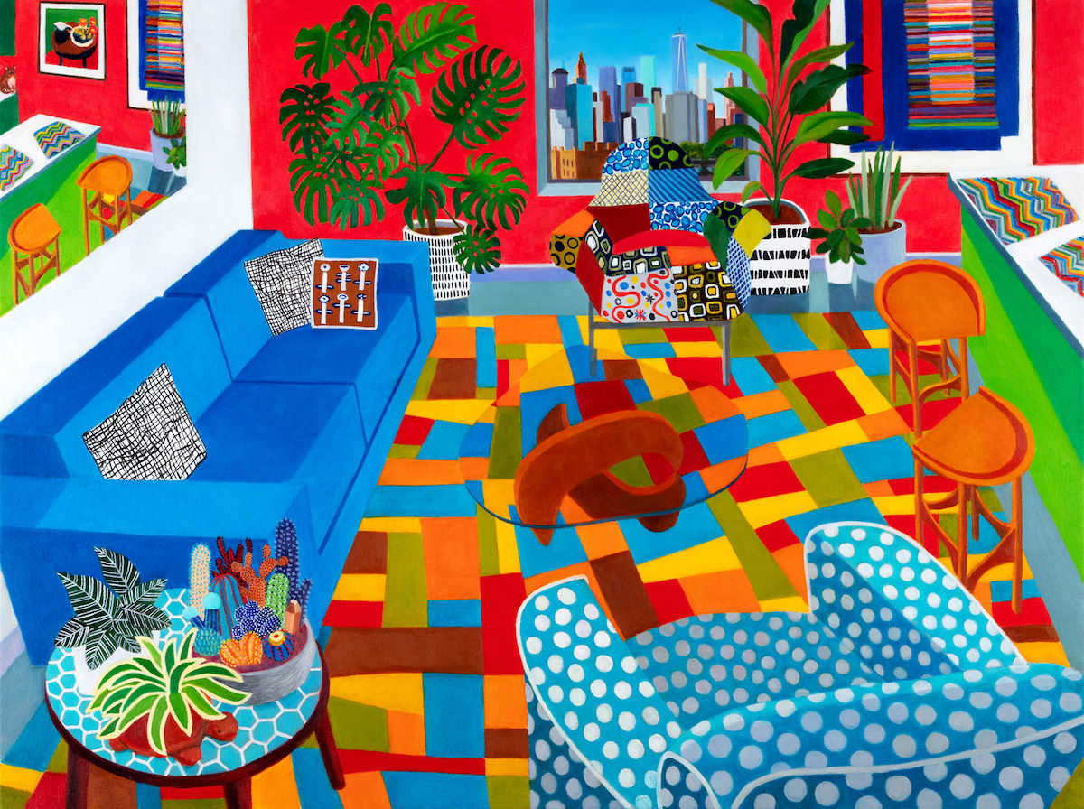 Bountiful, 2019 Artwork is signed on the front Oil on canvas