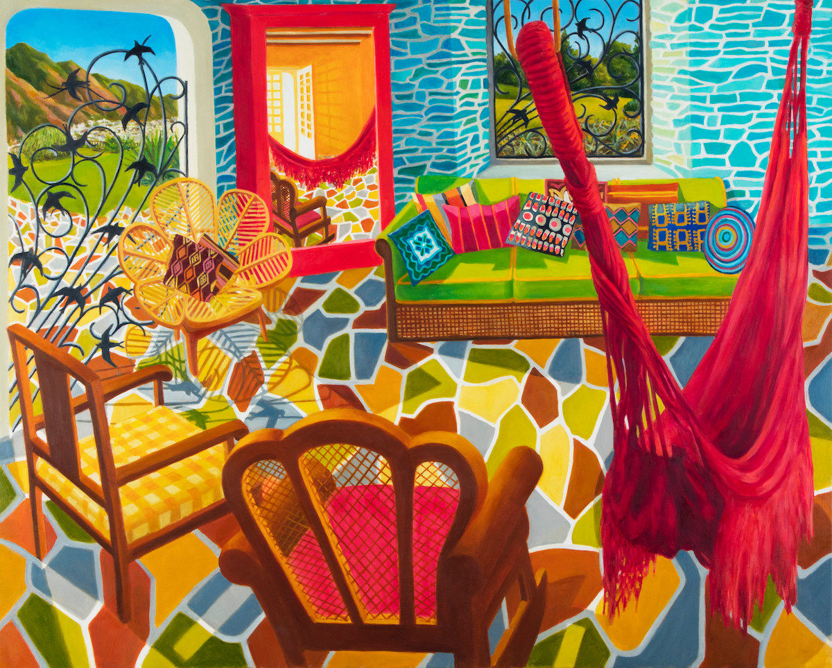 There is a way out, 2017 Artwork is signed on the front Oil on canvas