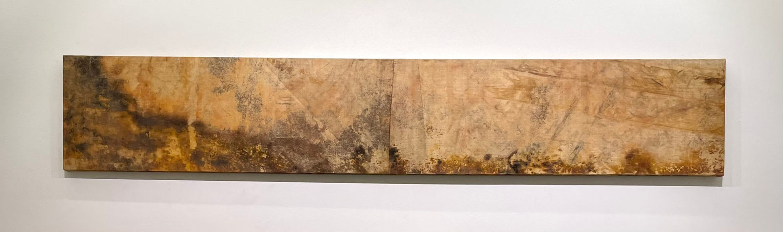 Untitled, 2023 Ballistic grade Kevlar and steel rust