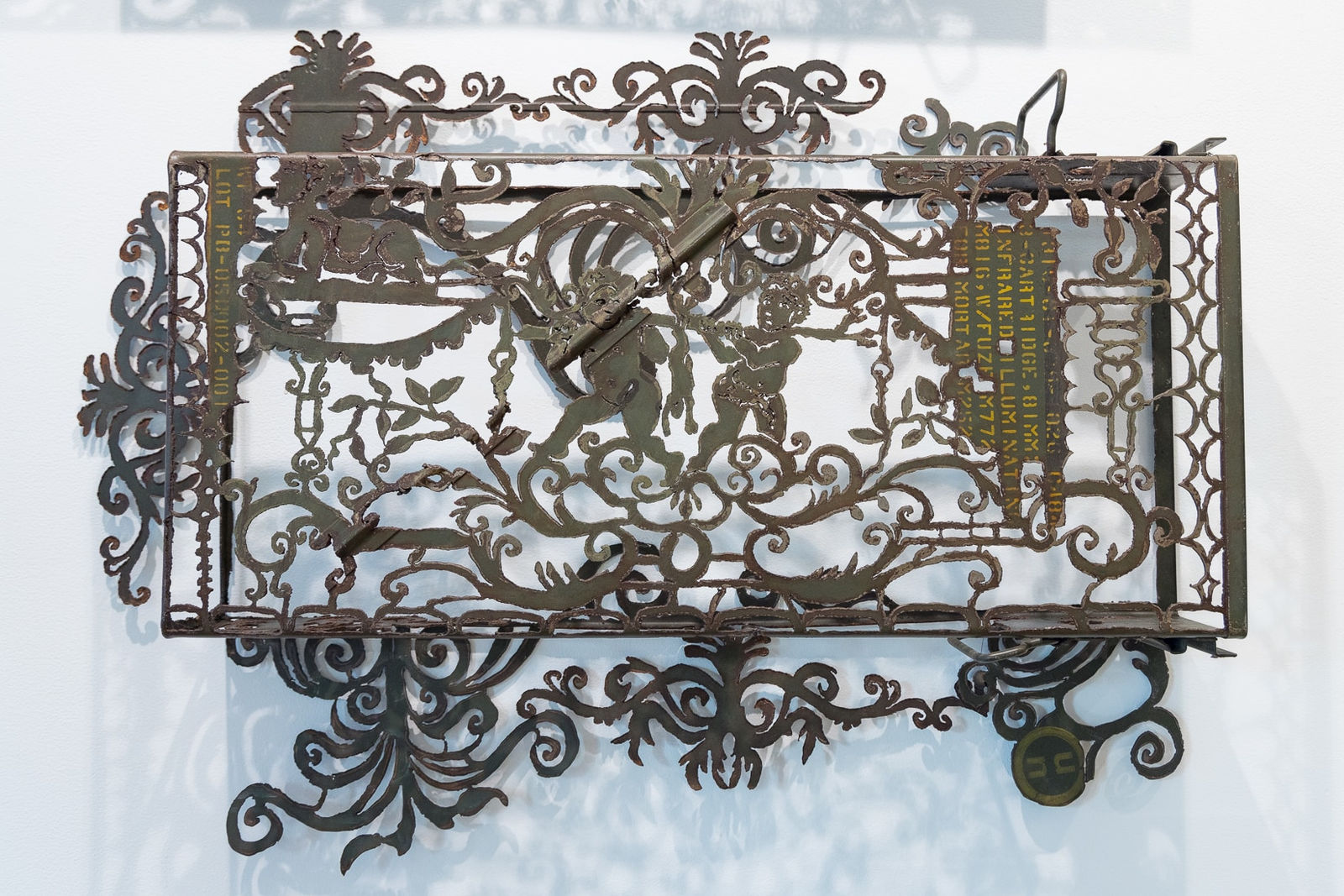 Ammo Box #4, 2011 Plasma cut Ammunition box