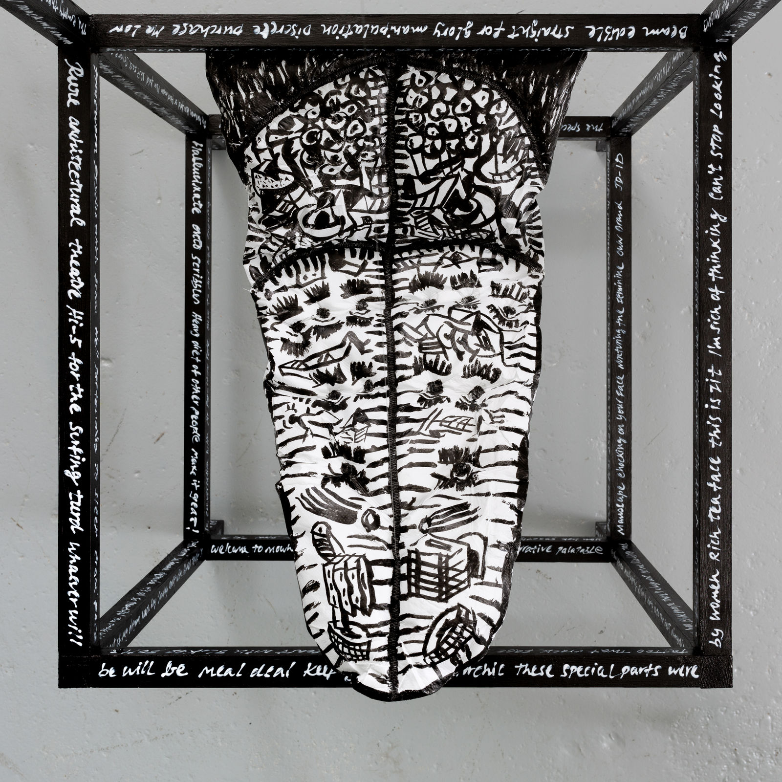 Joe Madeira, Untitled Chair of Titles, 2021