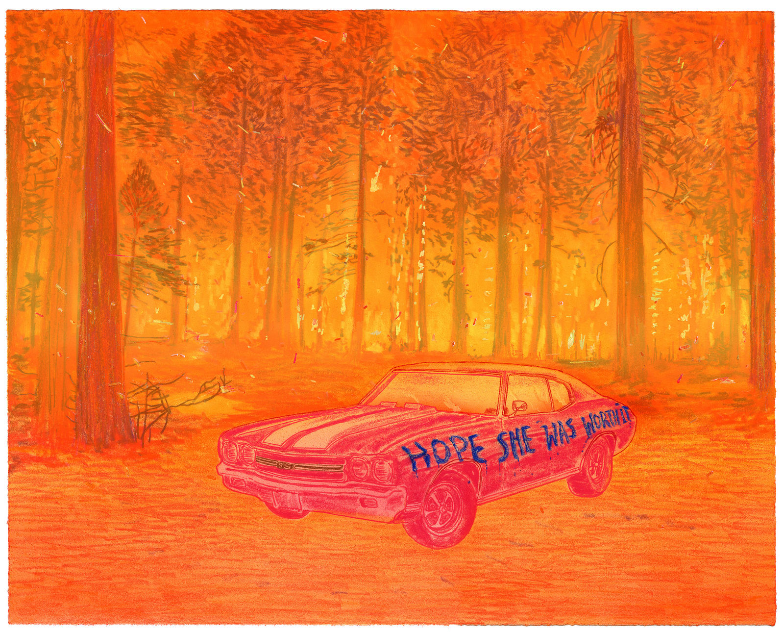 Michael Krueger, Your Cheatin’ Heart (It’s the End of the World as We Know It), 2023