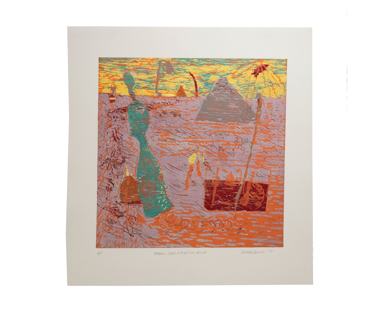 Donnamaria Bruton, Someone Needs to Forget the Carrot, 1993