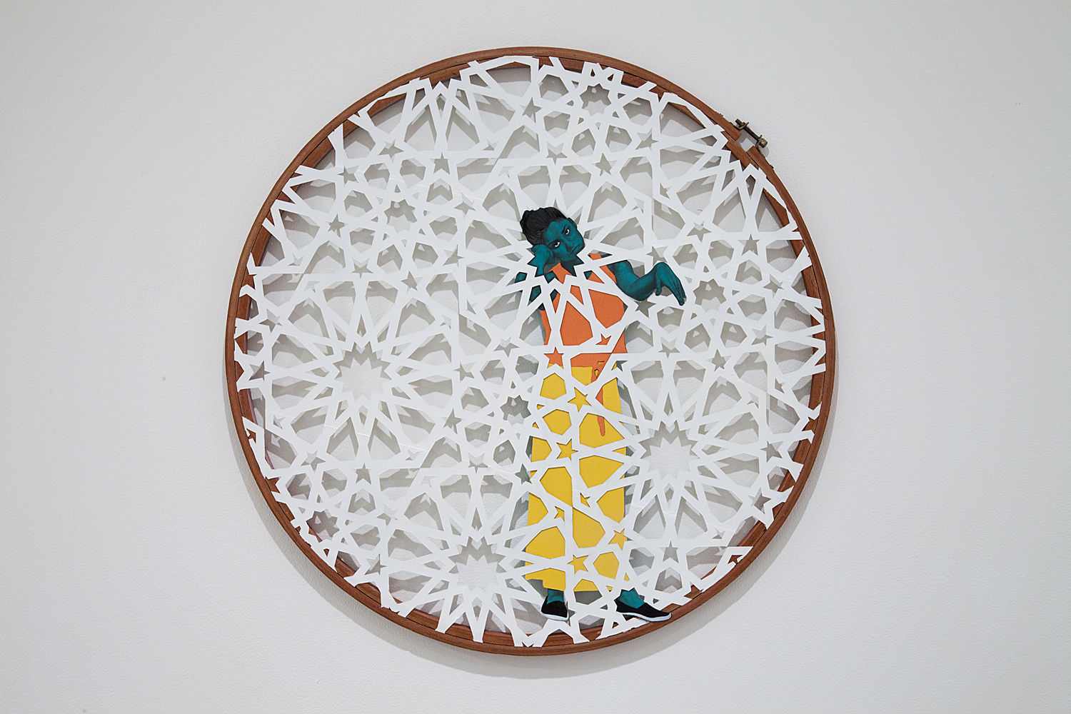 Sophiya Khwaja, Behind the Pattern, 2014