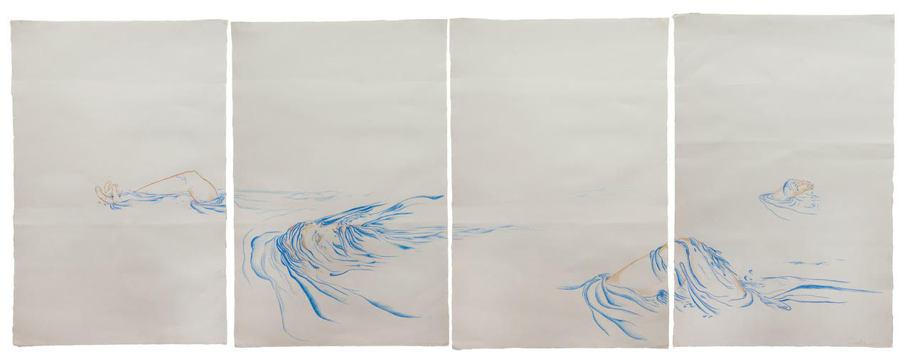 Daniel Heyman, Swimmer, 2020