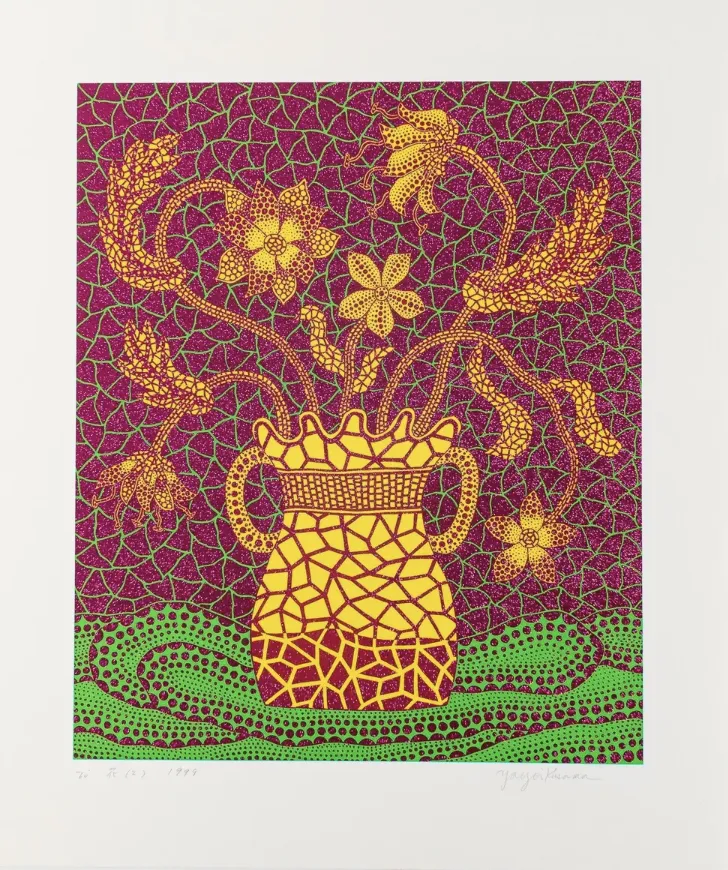 Yayoi Kusama, Flower 2, 1999