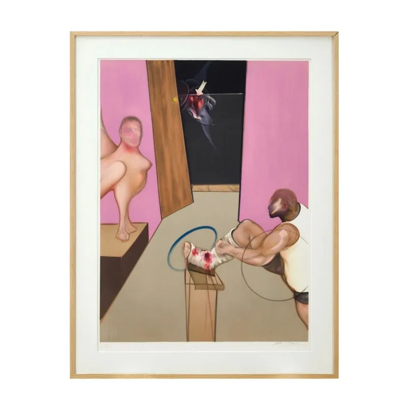 Francis Bacon, Oedipus and the Sphinx after Ingres, 1984