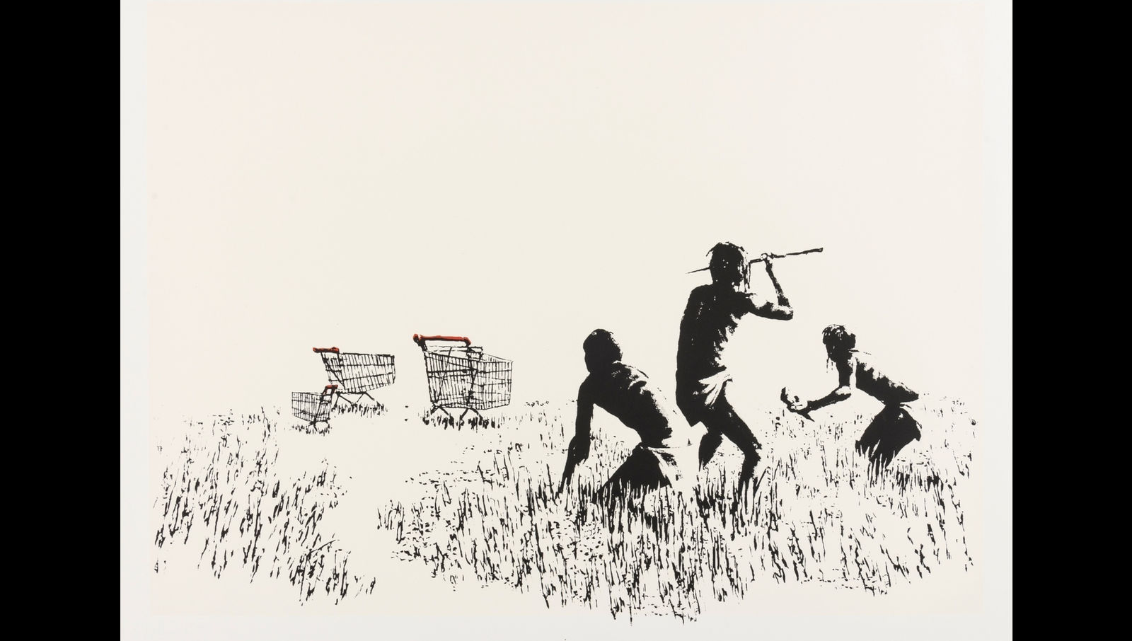 Banksy, Trolleys, 2007