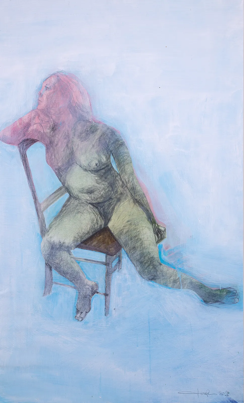 Helen Joseph, Seated Nude I, 2022