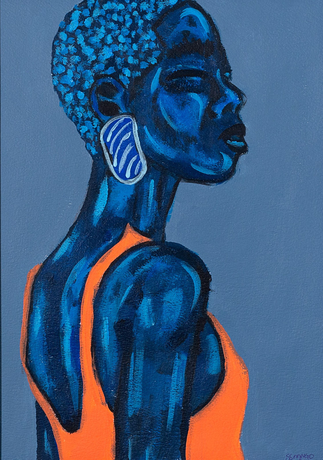 Sakhumzi Mngomeni, Eyamanzi (of the waters), 2023