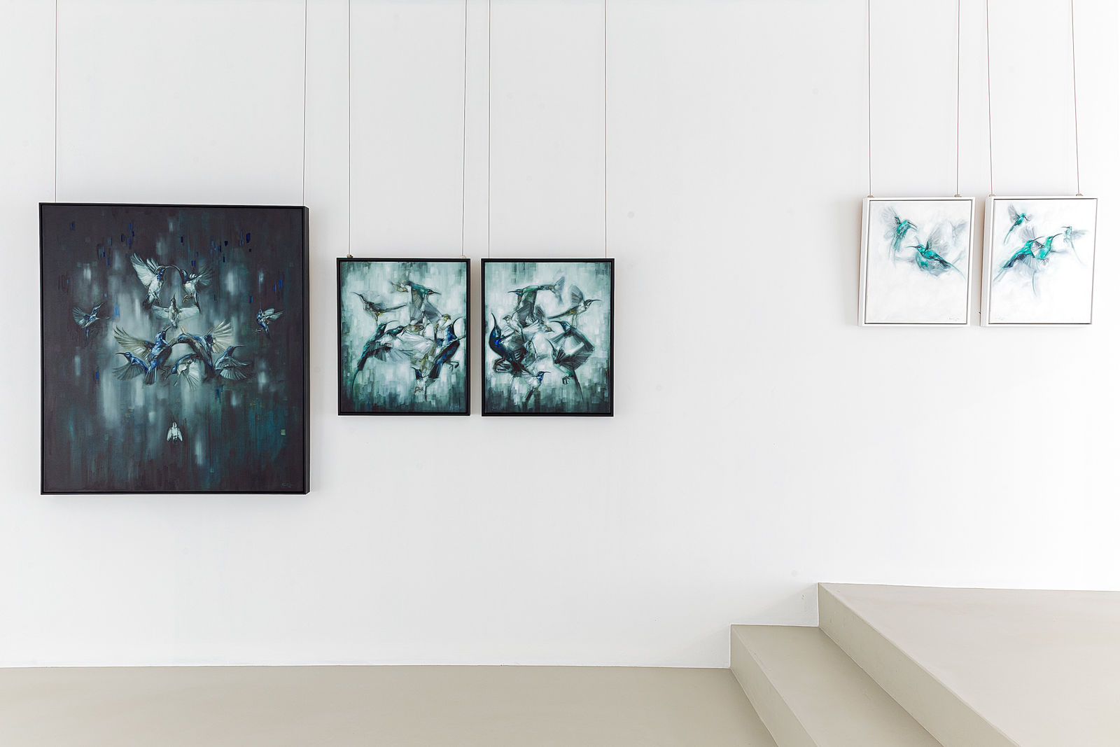 Ingrid Uys, Reflected images of flight II, 2024