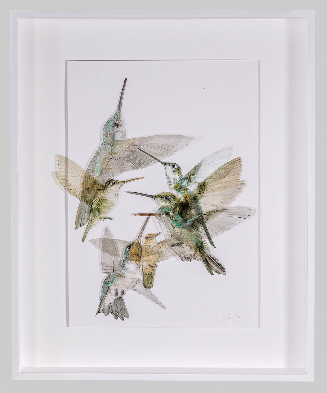 Ingrid Uys, Cluster of time II, 2023