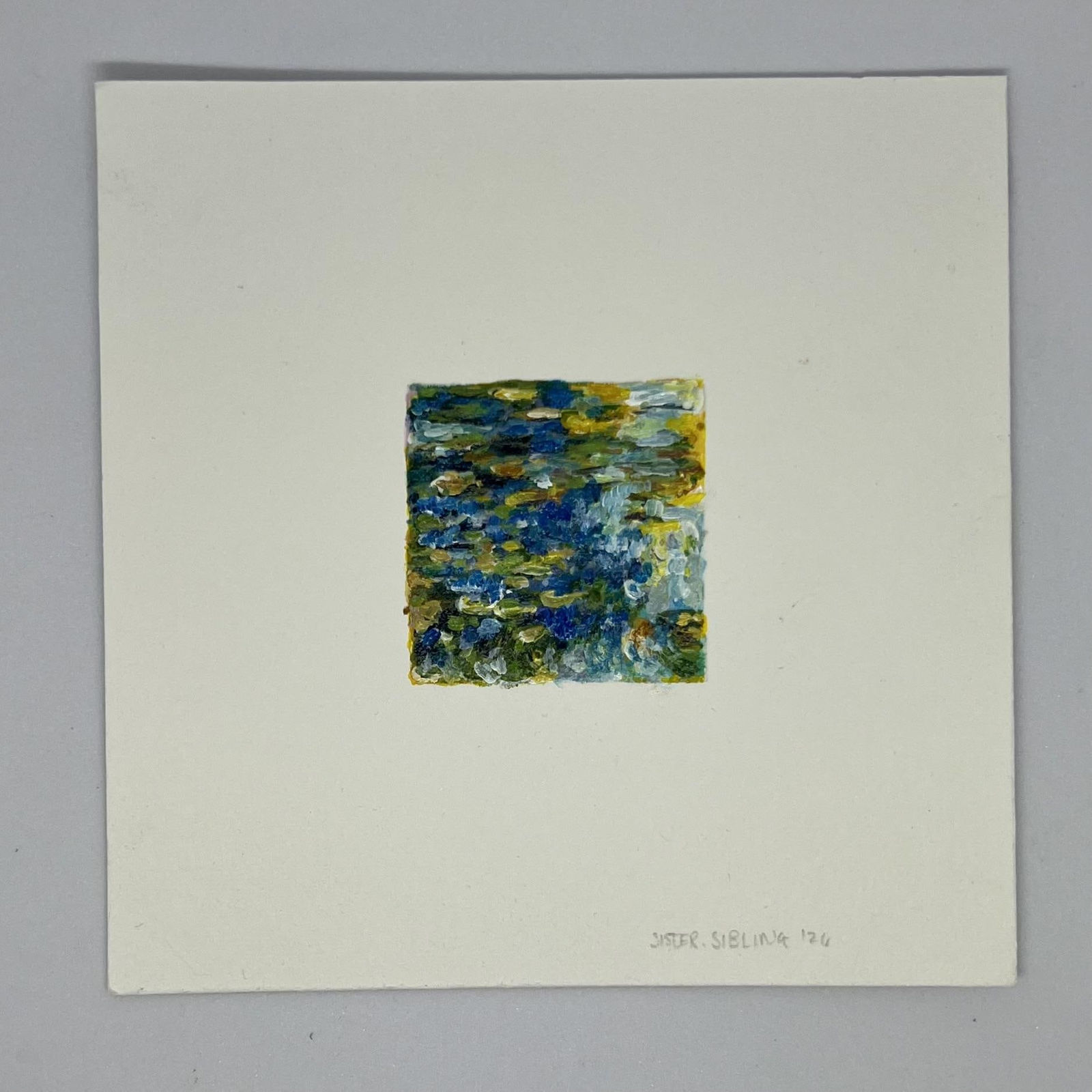 Sister.Siblings, Monet Water Lilies #4, 2024