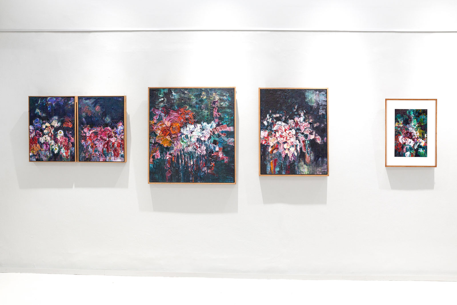 Claire Lichtenstein, A Garden of Thoughts (diptych), 2023