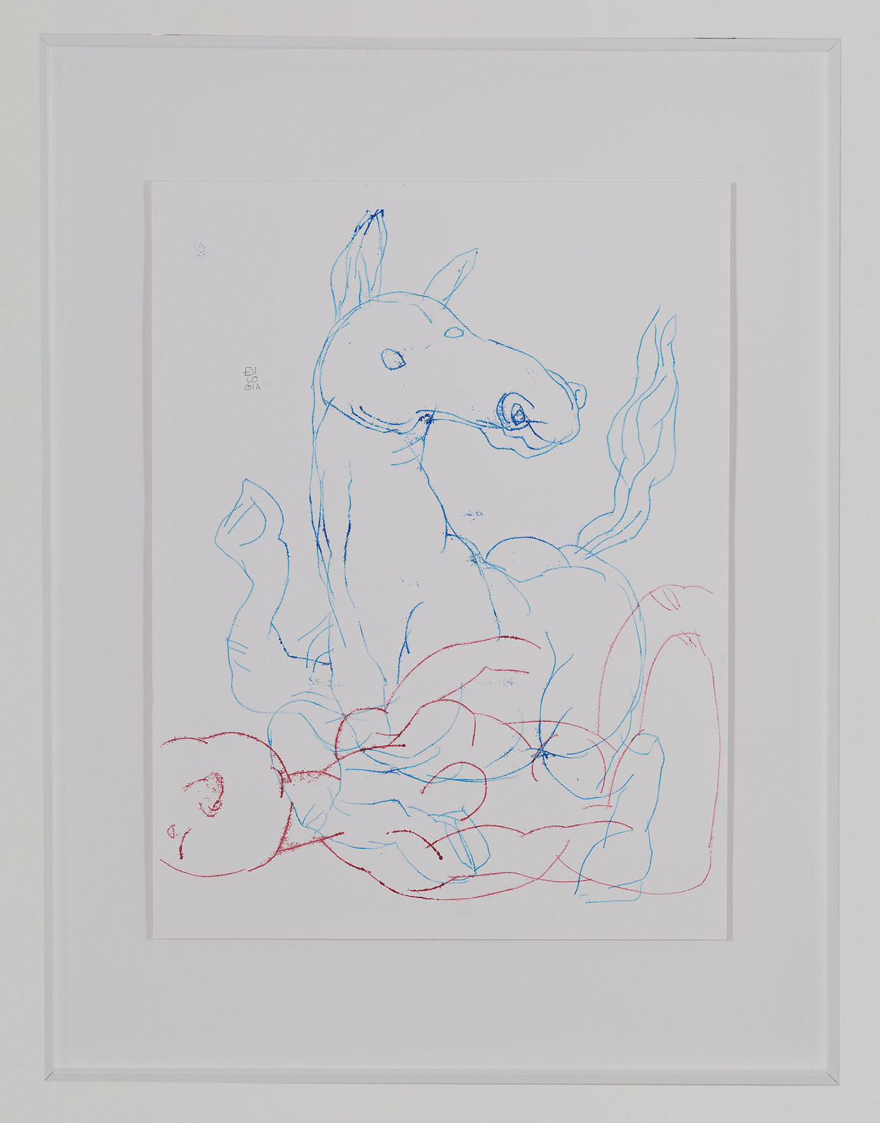 Eulogia Merle, Horse and Figure conjuction #2, 2024