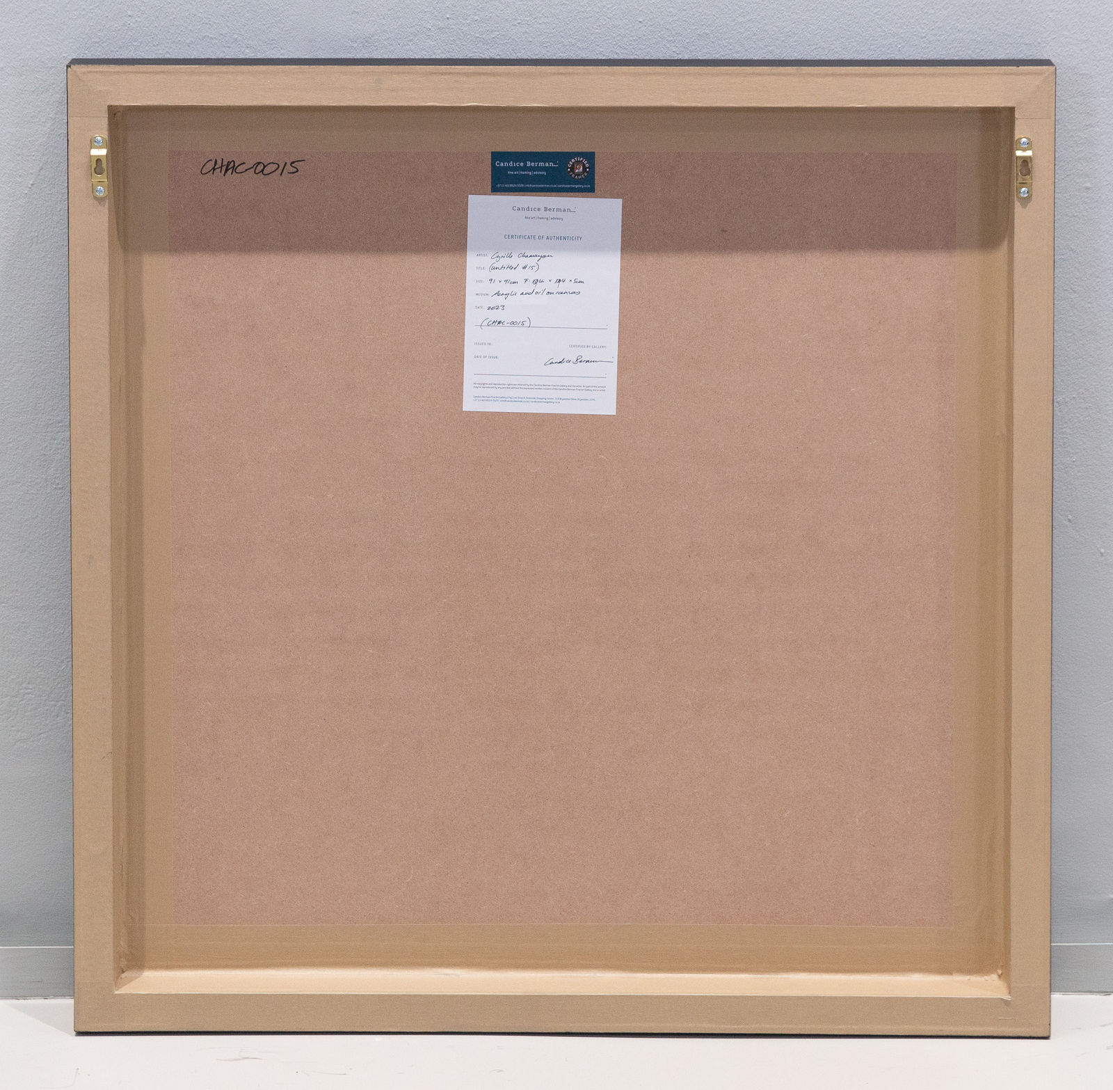 Cyrille Chamayou, (untitled #15), 2023