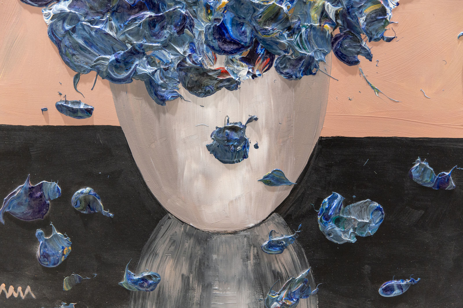 John-Michael Metelerkamp, Folly Blossom Blue, 2023