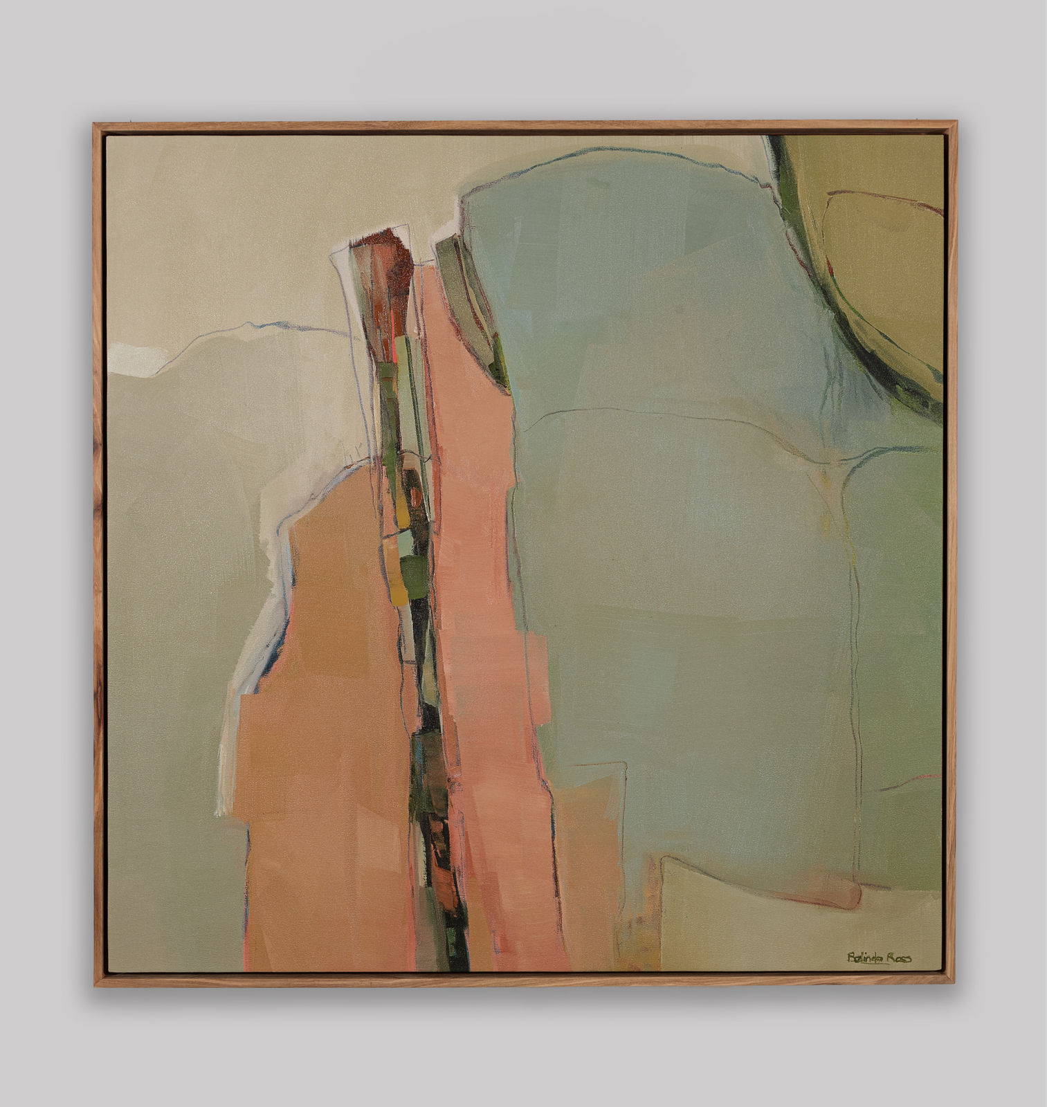 Belinda Ross, By the randomness of the way rocks fall, 2024