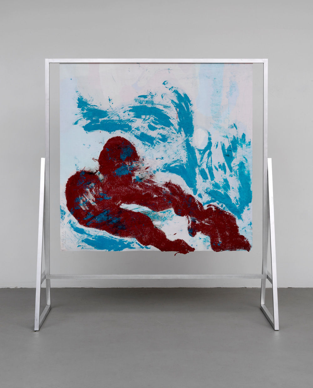 Candida Alvarez, Red Puddle: Side B