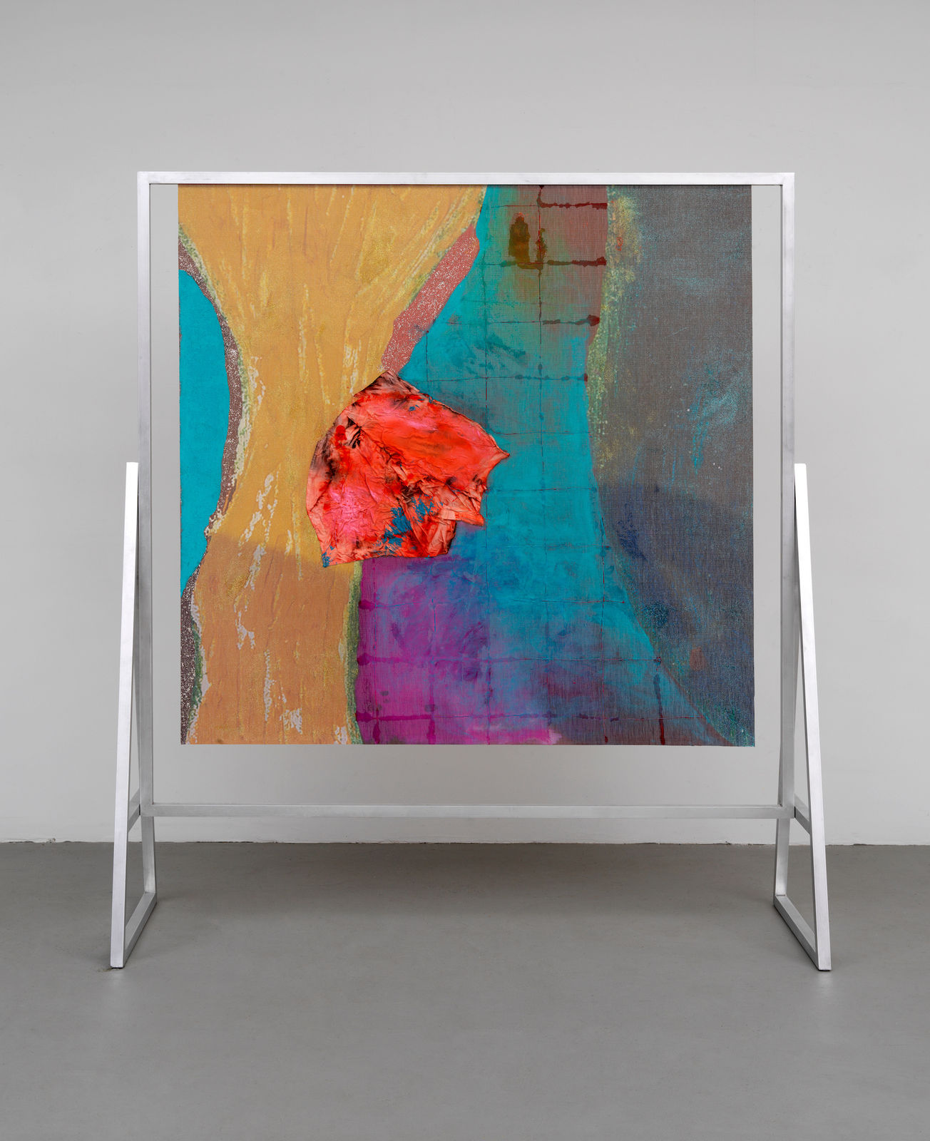 Candida Alvarez, Between Two Things, 2019