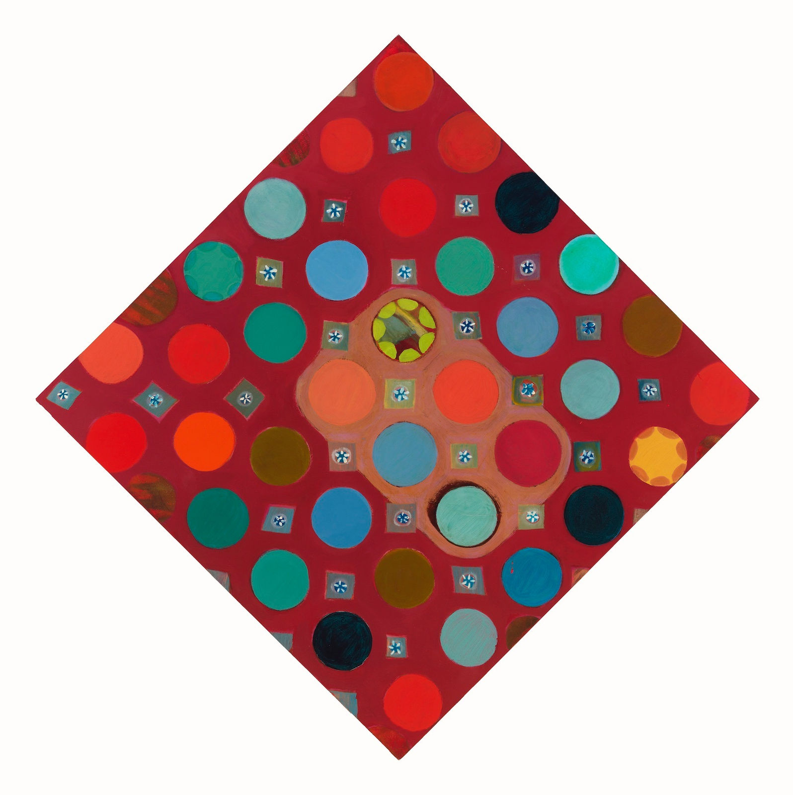 Candida Alvarez, Mambo Diamond, 1996