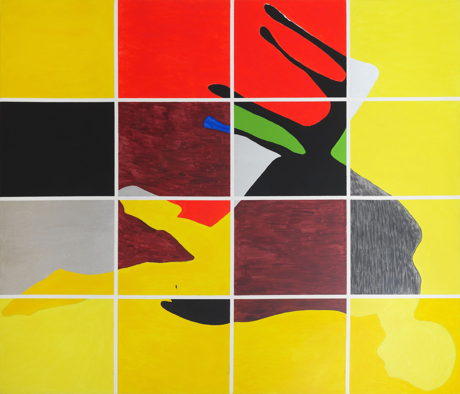 Candida Alvarez, Aura on the Fly, 2014