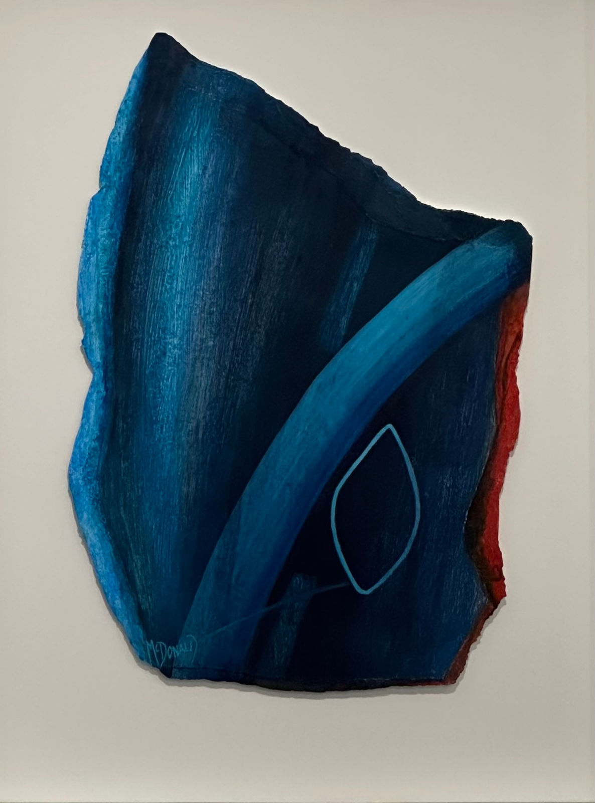 Gillian McDonald, Blue Stone Study I