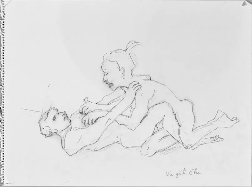 Maria Lassnig, Die gute Ehe, ca. 2000 - 2004