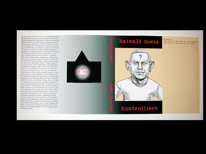 Albert Oehlen, Kontrolliert, 2000