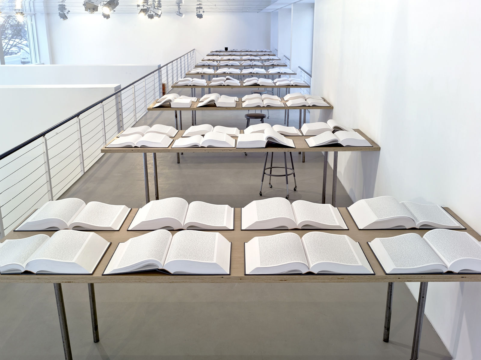 Rachel Khedoori, Untitled (Iraq Book Project), 2008-2010