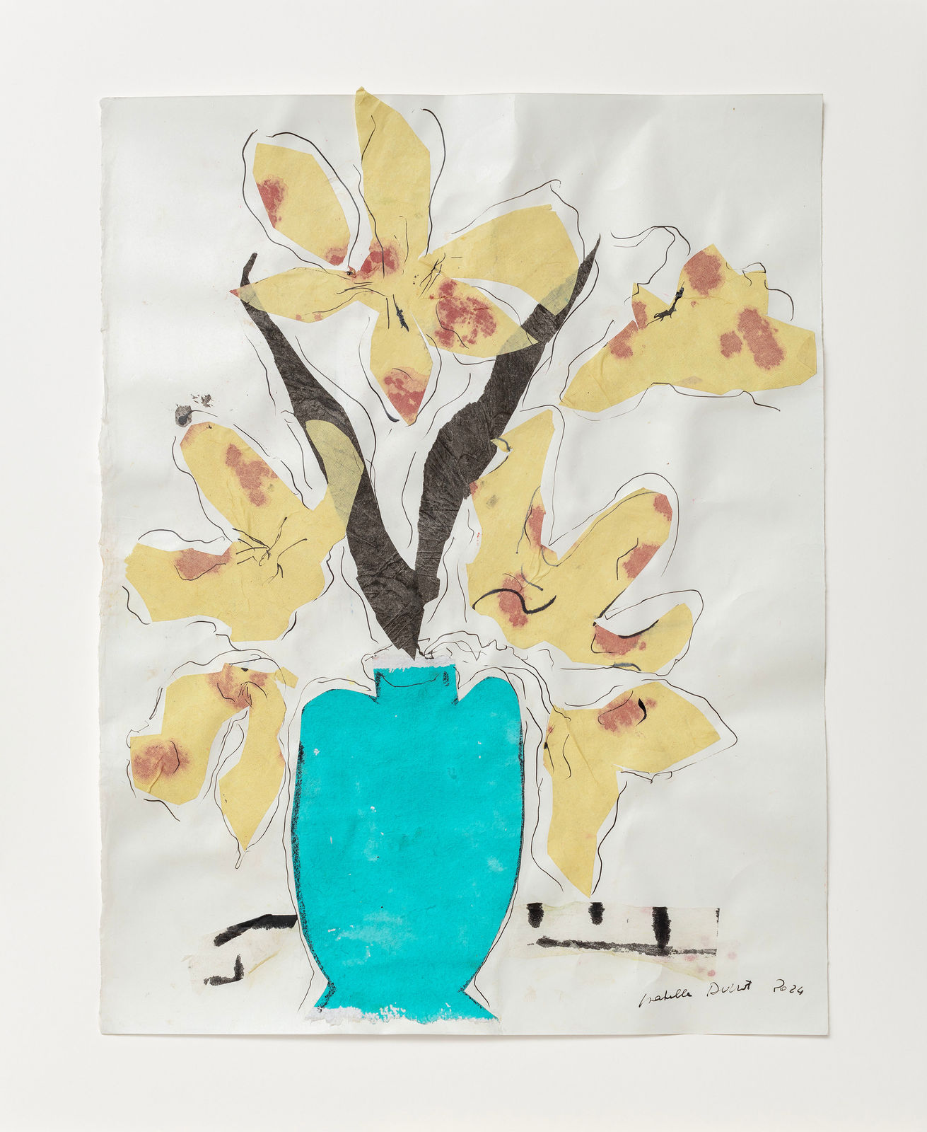 Isabella Ducrot, Yellow Flowers, 2024