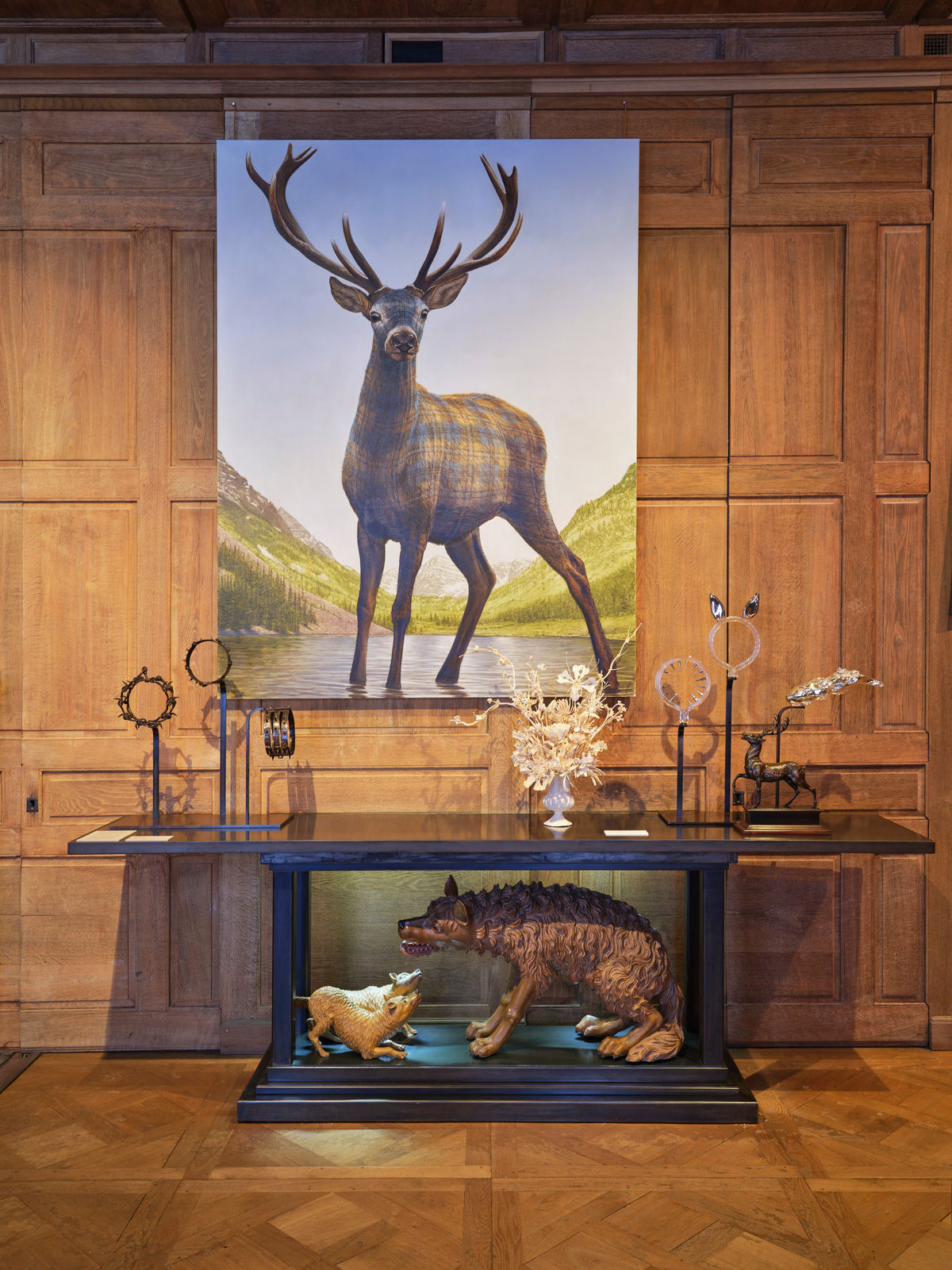 Sean Landers, Maroon Bells (Deer), 2015